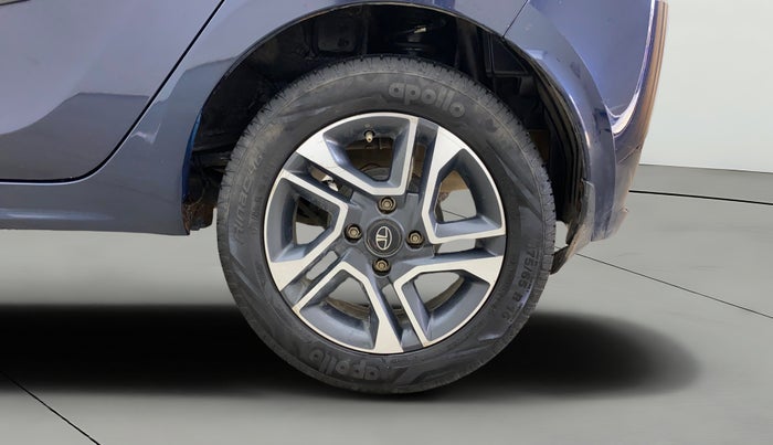 2022 Tata Tiago XZA PLUS PETROL, Petrol, Automatic, 75,338 km, Left Rear Wheel