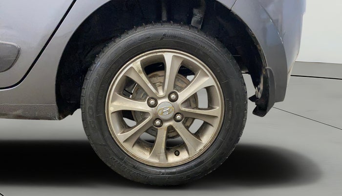 2016 Hyundai Grand i10 ASTA (O) AT 1.2 KAPPA VTVT, Petrol, Automatic, 54,008 km, Left Rear Wheel