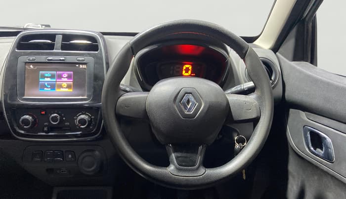 2019 Renault Kwid RXT 1.0 (O), Petrol, Manual, 82,935 km, Steering Wheel Close Up