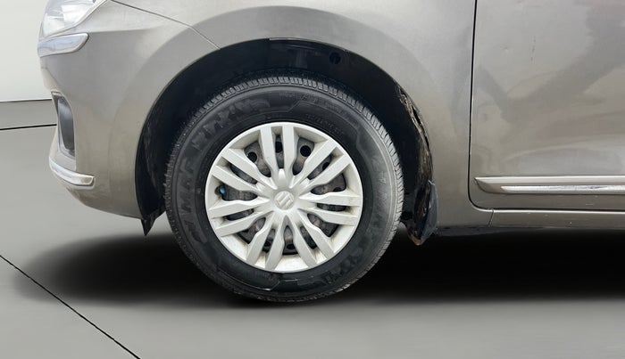 2017 Maruti Dzire VXI, Petrol, Manual, 26,638 km, Left Front Wheel
