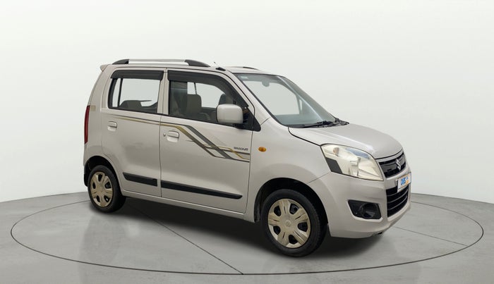 2014 Maruti Wagon R 1.0 VXI, Petrol, Manual, 77,959 km, Right Front Diagonal