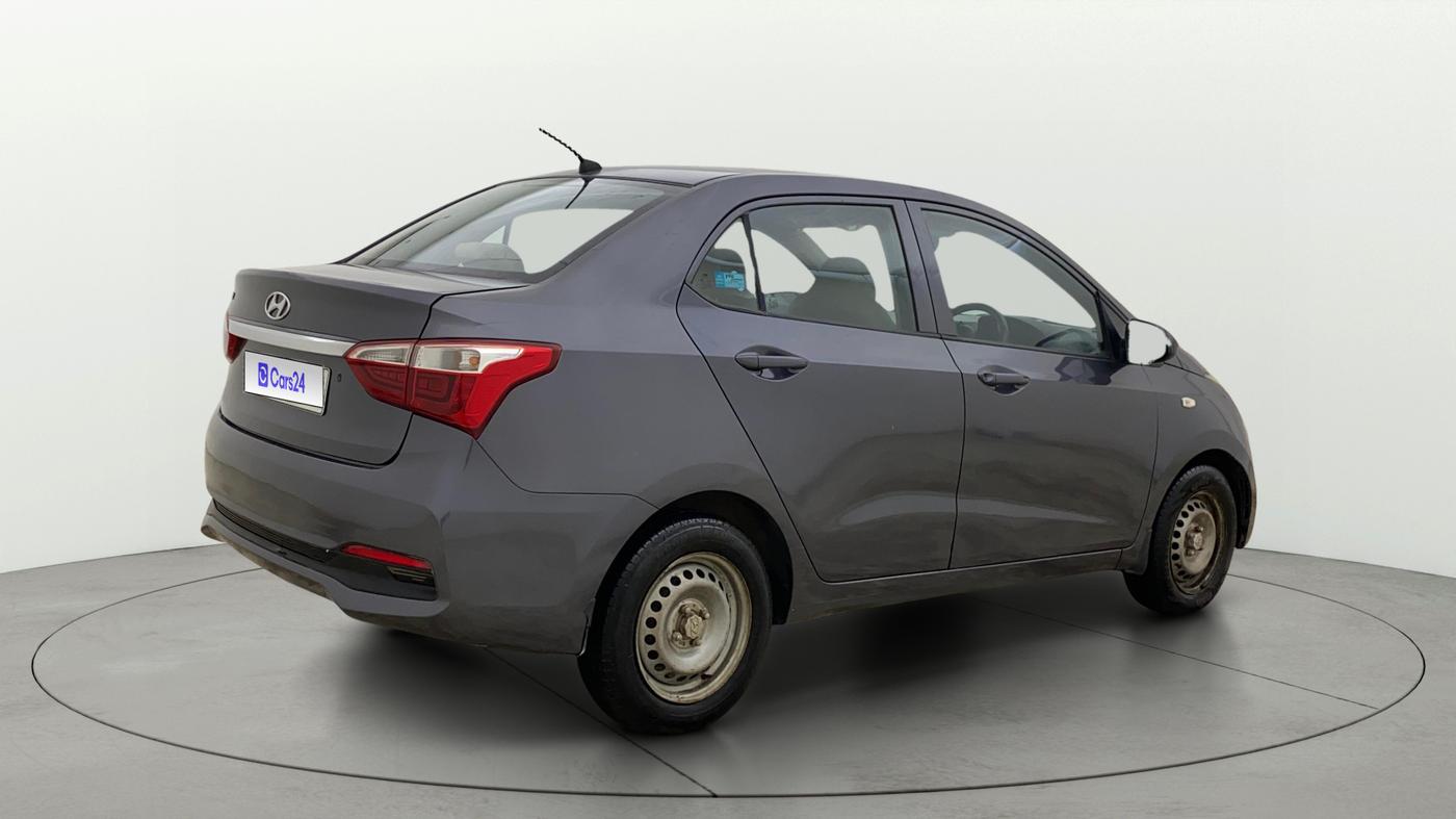 2017 Hyundai Xcent E, Petrol, Manual, 78,652 km, Right Back Diagonal