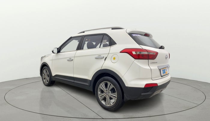2018 Hyundai Creta SX PLUS AT 1.6 PETROL, Petrol, Automatic, 76,151 km, Left Back Diagonal