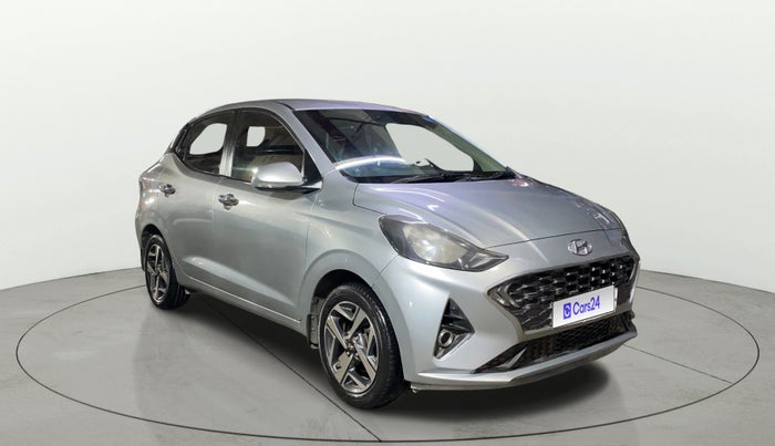 2020 Hyundai AURA SX 1.2, Petrol, Manual, 1,04,595 km, Right Front Diagonal