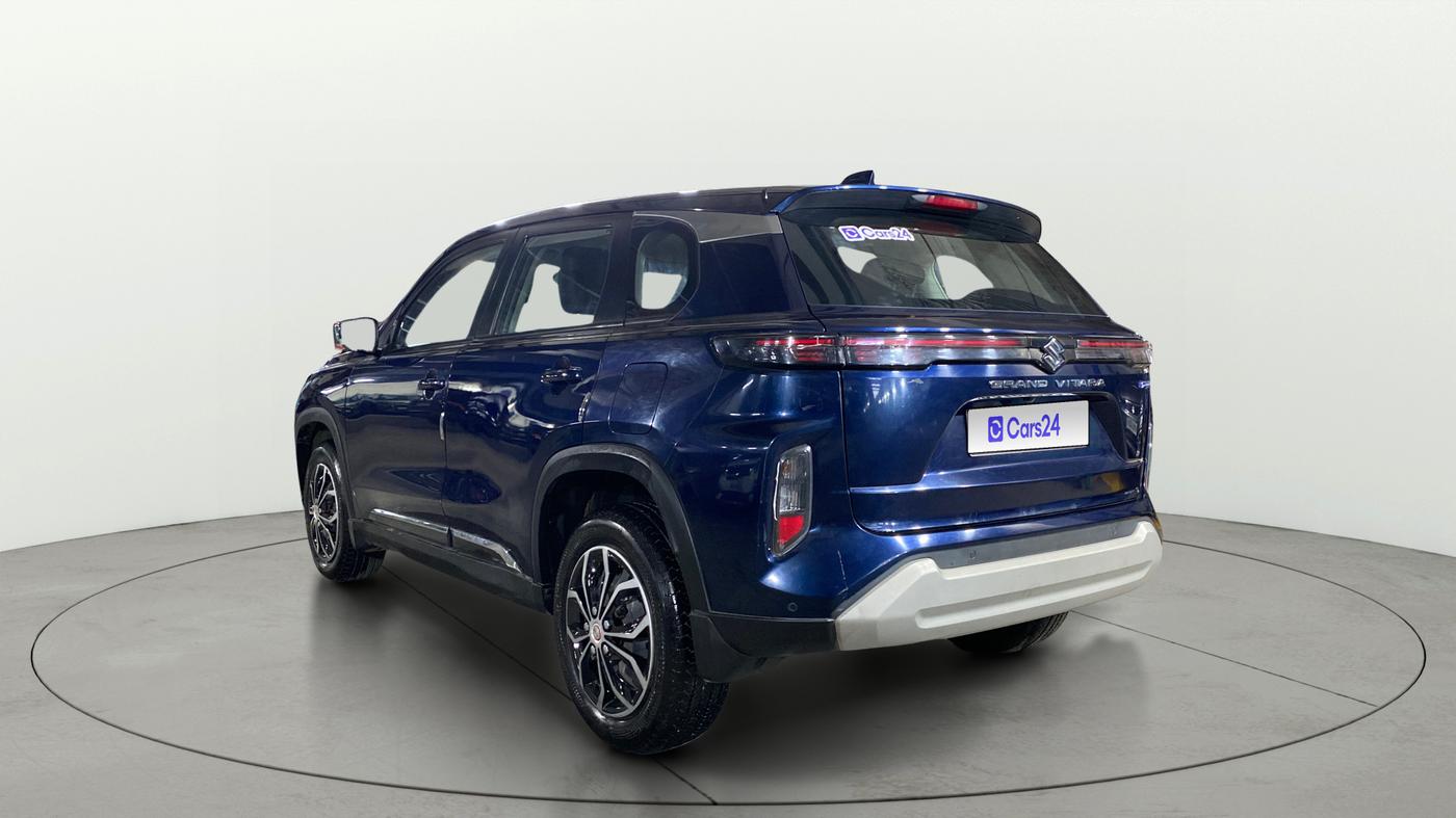 2024 Maruti Grand Vitara DELTA SMART HYBRID AT, Petrol, Automatic, 18,517 km, Left Back Diagonal