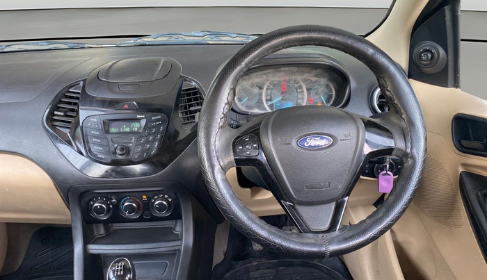 2016 Ford Figo Aspire TREND 1.5 DIESEL, Diesel, Manual, 1,36,589 km, Steering Wheel Close Up