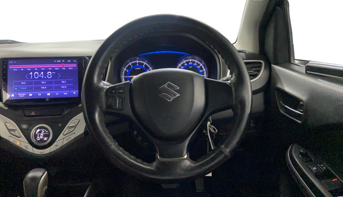 2017 Maruti Baleno DELTA CVT PETROL 1.2, Petrol, Automatic, 74,761 km, Steering Wheel Close Up