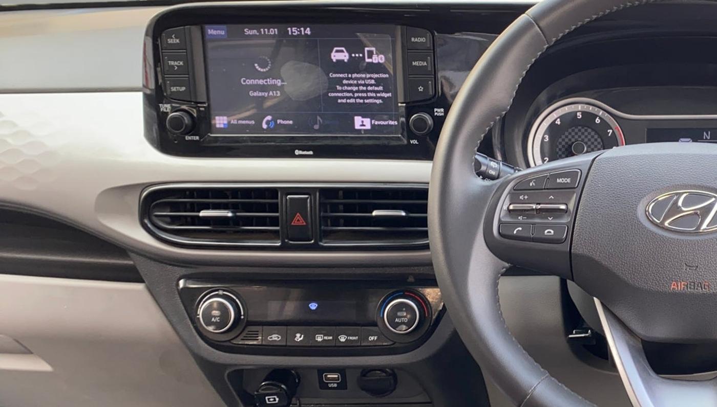 2022 Hyundai GRAND I10 NIOS ASTA AMT 1.2 KAPPA VTVT, Petrol, Automatic, 6,988 km, Air Conditioner