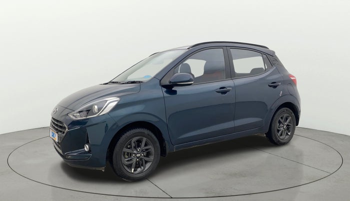 2021 Hyundai GRAND I10 NIOS SPORTZ AMT 1.2 KAPPA VTVT, Petrol, Automatic, 22,653 km, Left Front Diagonal