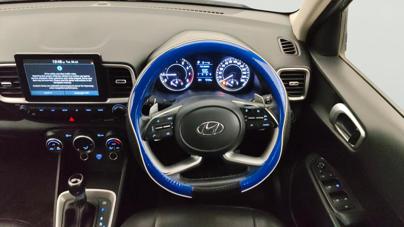 2021 Hyundai VENUE SX PLUS 1.0 TURBO DCT, Petrol, Automatic, 72,129 km, Steering Wheel Close Up