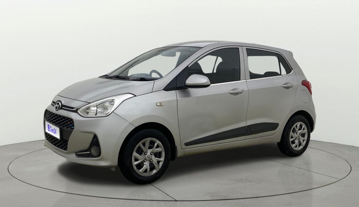 2017 Hyundai Grand i10 MAGNA 1.2 KAPPA VTVT, CNG, Manual, 80,100 km, Left Front Diagonal