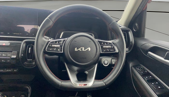 2021 KIA SONET GTX PLUS 1.5 AT, Diesel, Automatic, 38,074 km, Steering Wheel Close Up