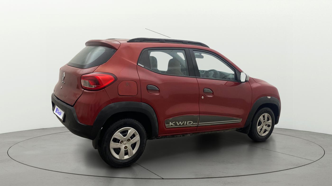 2018 Renault Kwid RXT 1.0 (O), Petrol, Manual, 38,571 km, Right Back Diagonal