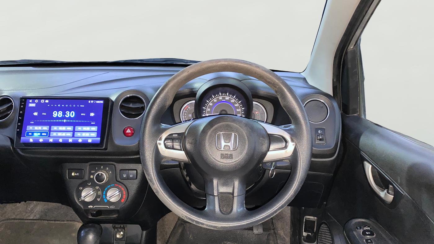 2015 Honda Brio VX AT, Petrol, Automatic, 73,981 km, Steering Wheel Close Up