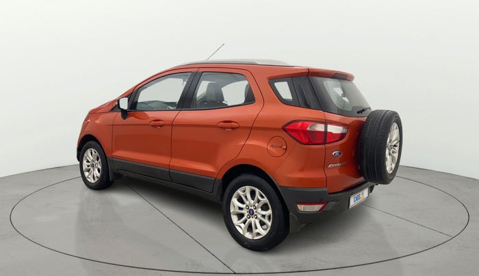 2014 Ford Ecosport TITANIUM 1.5L PETROL, Petrol, Manual, 1,18,961 km, Left Back Diagonal