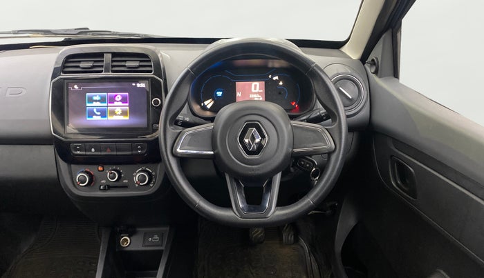 2021 Renault Kwid RXT 1.0 AMT (O), Petrol, Automatic, 33,960 km, Steering Wheel Close Up