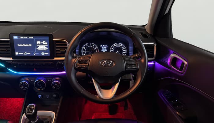 2021 Hyundai VENUE SX 1.0 TURBO IMT, Petrol, Manual, 59,397 km, Steering Wheel Close Up