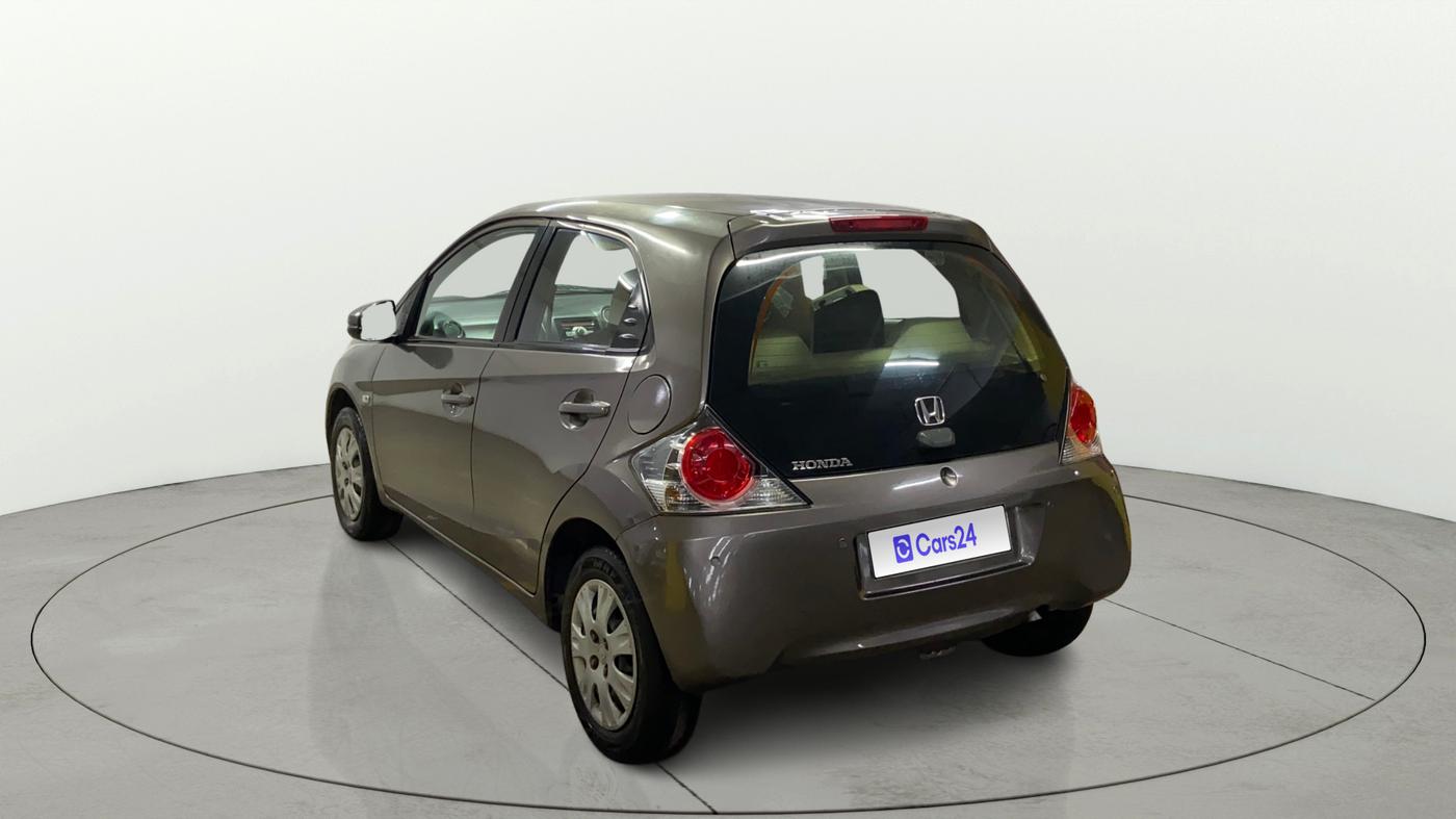 2015 Honda Brio S MT, Petrol, Manual, 55,193 km, Left Back Diagonal
