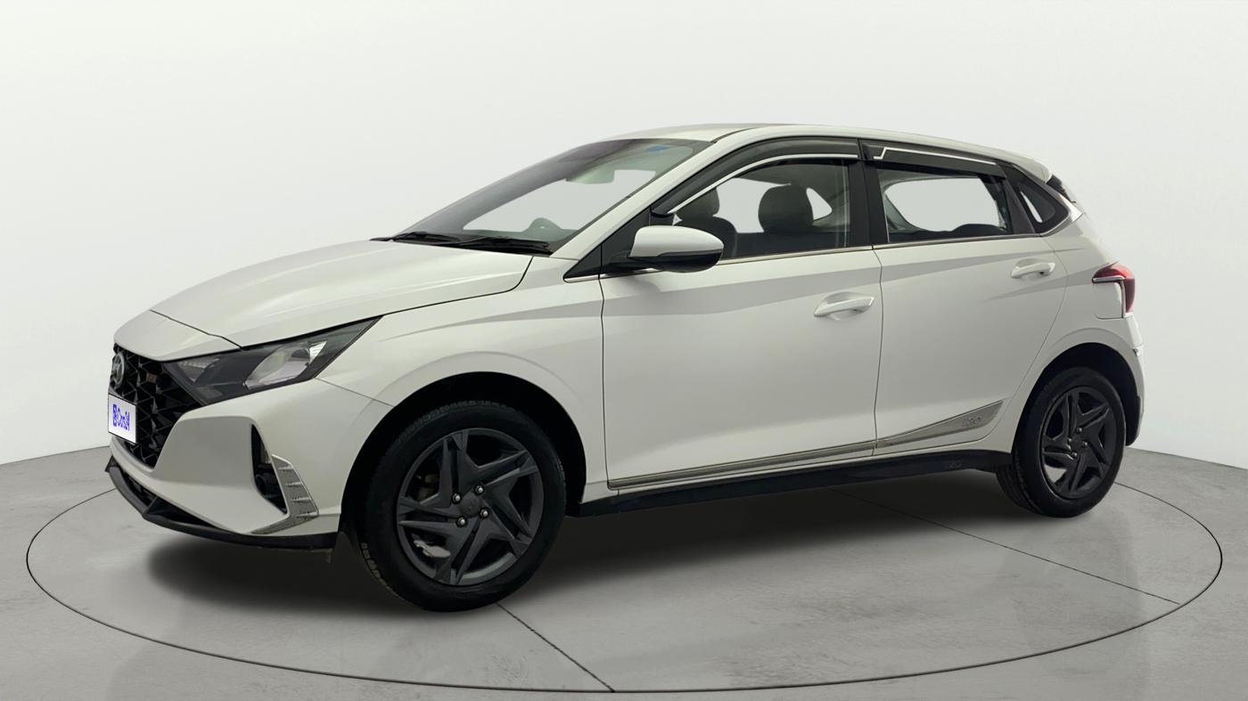 2021 Hyundai NEW I20 SPORTZ 1.0T GDI IMT, Petrol, Manual, 10,656 km, Left Front Diagonal