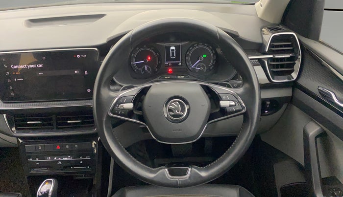2021 Skoda KUSHAQ STYLE 1.0L TSI AT, Petrol, Automatic, 31,401 km, Steering Wheel Close Up