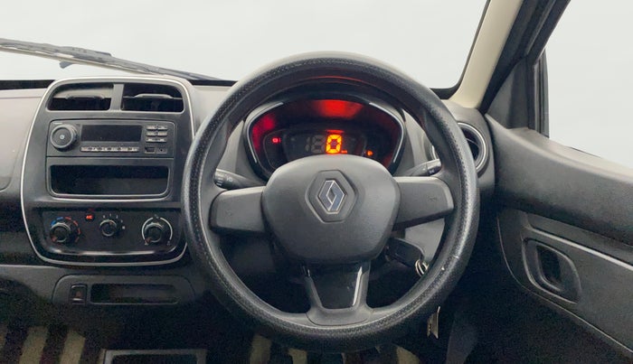 2017 Renault Kwid RXL, Petrol, Manual, 21,688 km, Steering Wheel Close Up