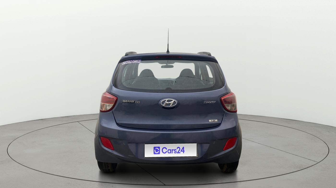 2015 Hyundai Grand i10 SPORTZ 1.2 KAPPA VTVT, Petrol, Manual, 1,40,829 km, Back/Rear