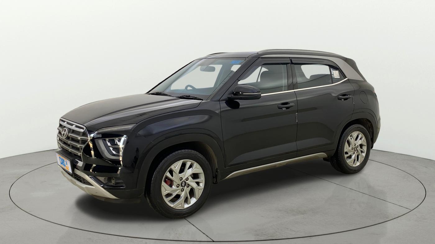 2021 Hyundai Creta SX EXECUTIVE 1.5 PETROL, Petrol, Manual, 51,689 km, Left Front Diagonal