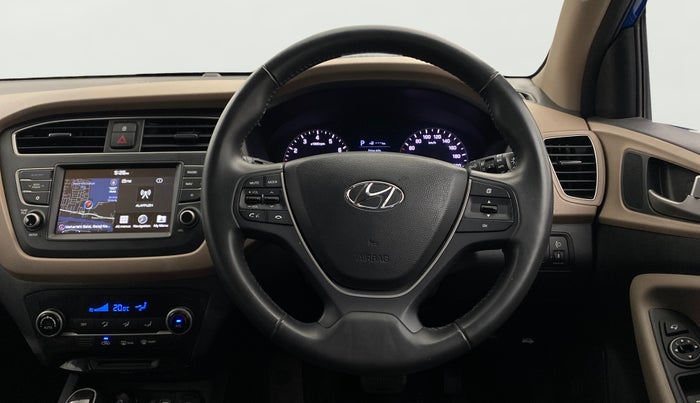 2019 Hyundai Elite i20 ASTA (O) CVT, Petrol, Automatic, 19,804 km, Steering Wheel Close Up