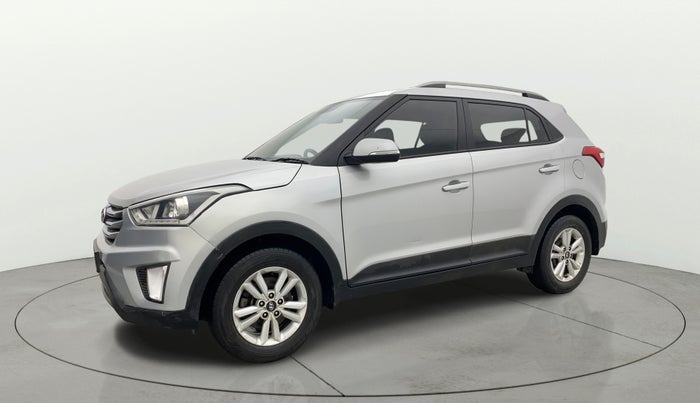 2017 Hyundai Creta SX PLUS 1.6 PETROL, Petrol, Manual, 1,17,889 km, Left Front Diagonal