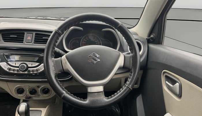 2015 Maruti Alto K10 VXI AMT, Petrol, Automatic, 97,358 km, Steering Wheel Close Up