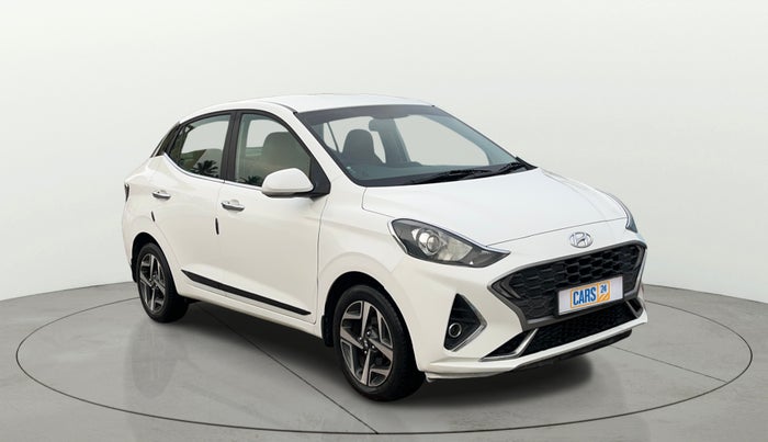 2020 Hyundai AURA SX 1.2, Petrol, Manual, 74,746 km, Right Front Diagonal