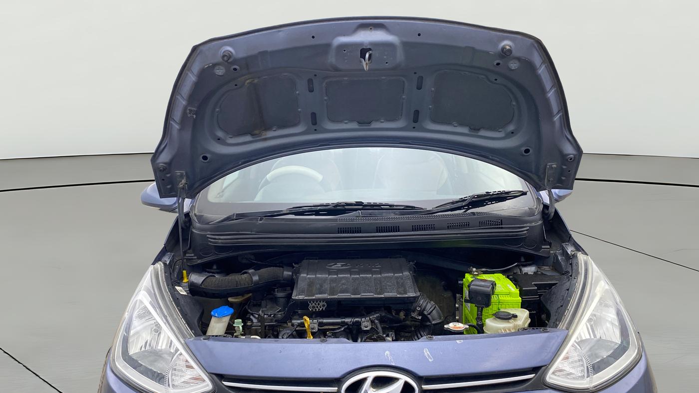 2015 Hyundai Xcent S 1.2, Petrol, Manual, 1,00,412 km, Open Bonet