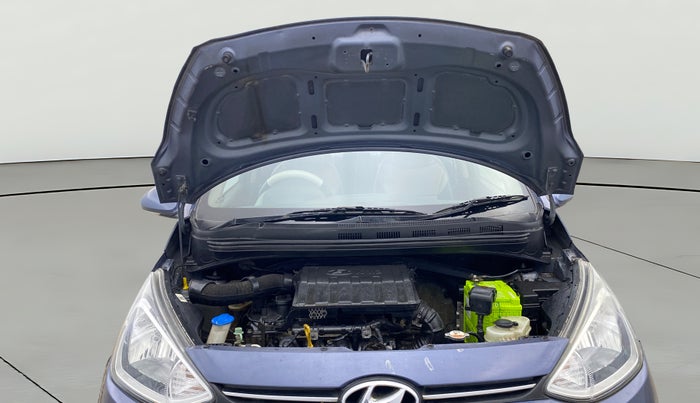 2015 Hyundai Xcent S 1.2, Petrol, Manual, 1,00,412 km, Open Bonet