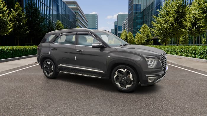 2021 Hyundai ALCAZAR 2.0 SIGNATURE (O) AT 6STR, Petrol, Automatic, 59,931 km, Right Front Diagonal