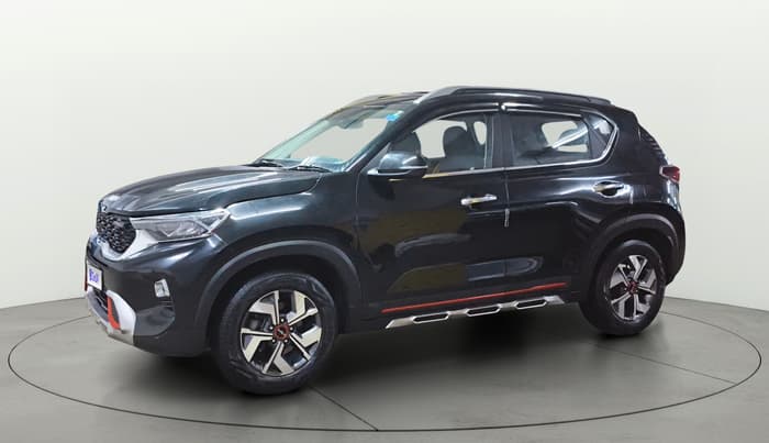2021 KIA SONET HTX ANNIVERSARY EDITION 1.0 IMT, Petrol, Manual, 22,441 km, Left Front Diagonal