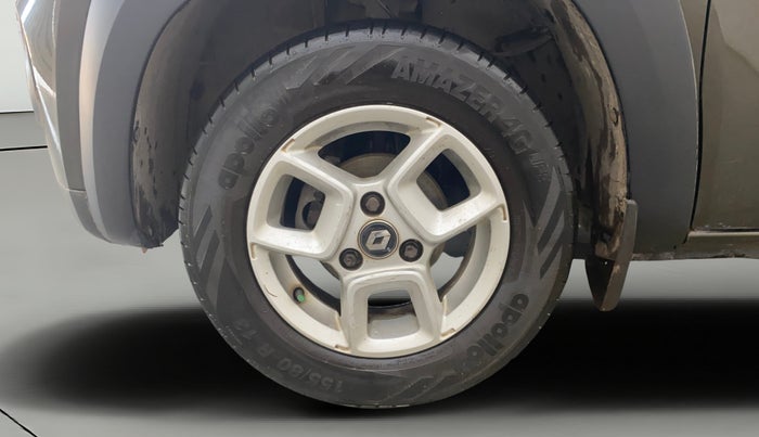 2017 Renault Kwid RXL, Petrol, Manual, 85,764 km, Left Front Wheel