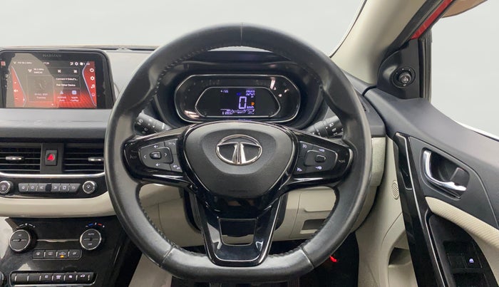 2020 Tata NEXON XZ PLUS (O) PETROL, Petrol, Manual, 61,283 km, Steering Wheel Close Up