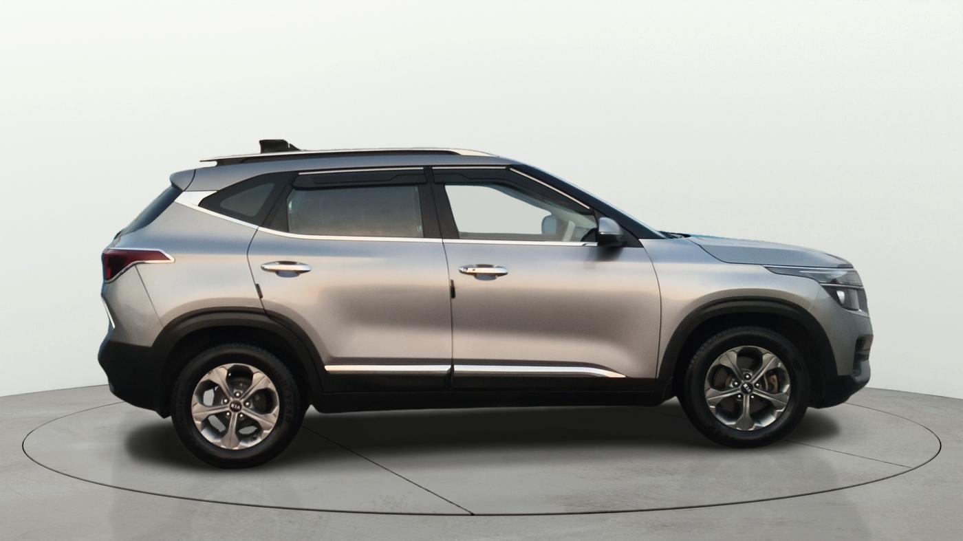2019 KIA SELTOS HTK PLUS 1.5, Petrol, Manual, 1,48,858 km, Right Side View
