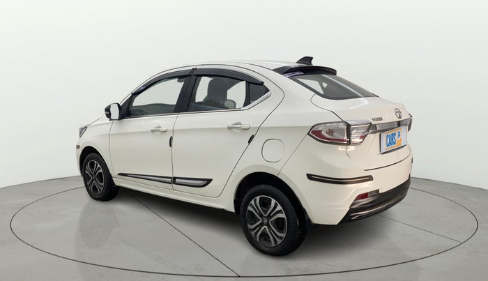 2022 Tata TIGOR XZ PLUS CNG, CNG, Manual, 50,774 km, Left Back Diagonal