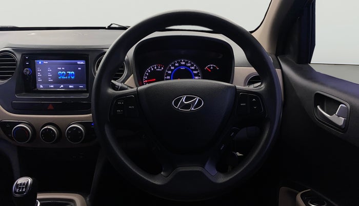2015 Hyundai Grand i10 SPORTZ 1.2 KAPPA VTVT, Petrol, Manual, 78,560 km, Steering Wheel Close Up