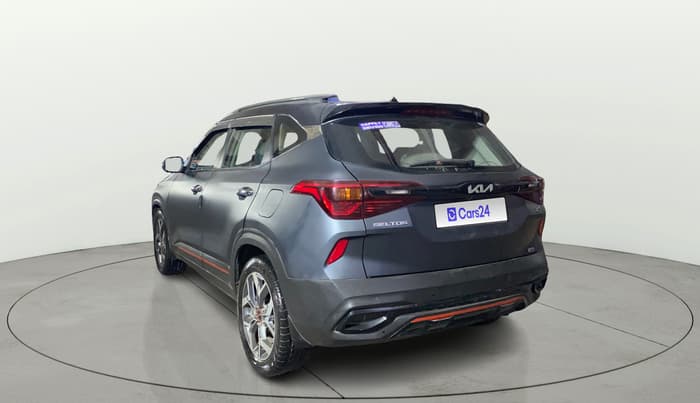 2021 KIA SELTOS X LINE 1.4 PETROL DCT, Petrol, Automatic, 71,878 km, Left Back Diagonal