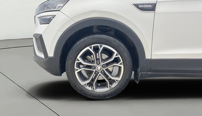 2021 Skoda KUSHAQ STYLE 1.0L TSI AT, Petrol, Automatic, 24,676 km, Left Front Wheel