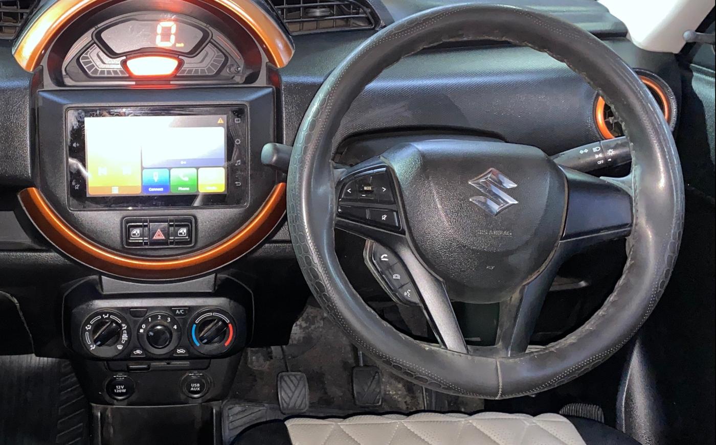 2021 Maruti S PRESSO VXI+, Petrol, Manual, 18,410 km, Steering Wheel Close Up
