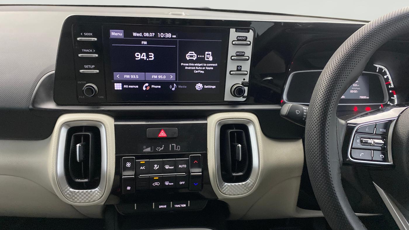 2022 KIA SONET HTX 1.5 AT, Diesel, Automatic, 79,853 km, Air Conditioner