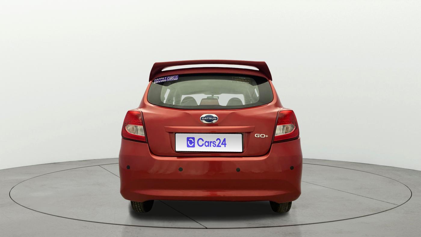 2017 Datsun Go Plus T, Petrol, Manual, 1,33,186 km, Back/Rear