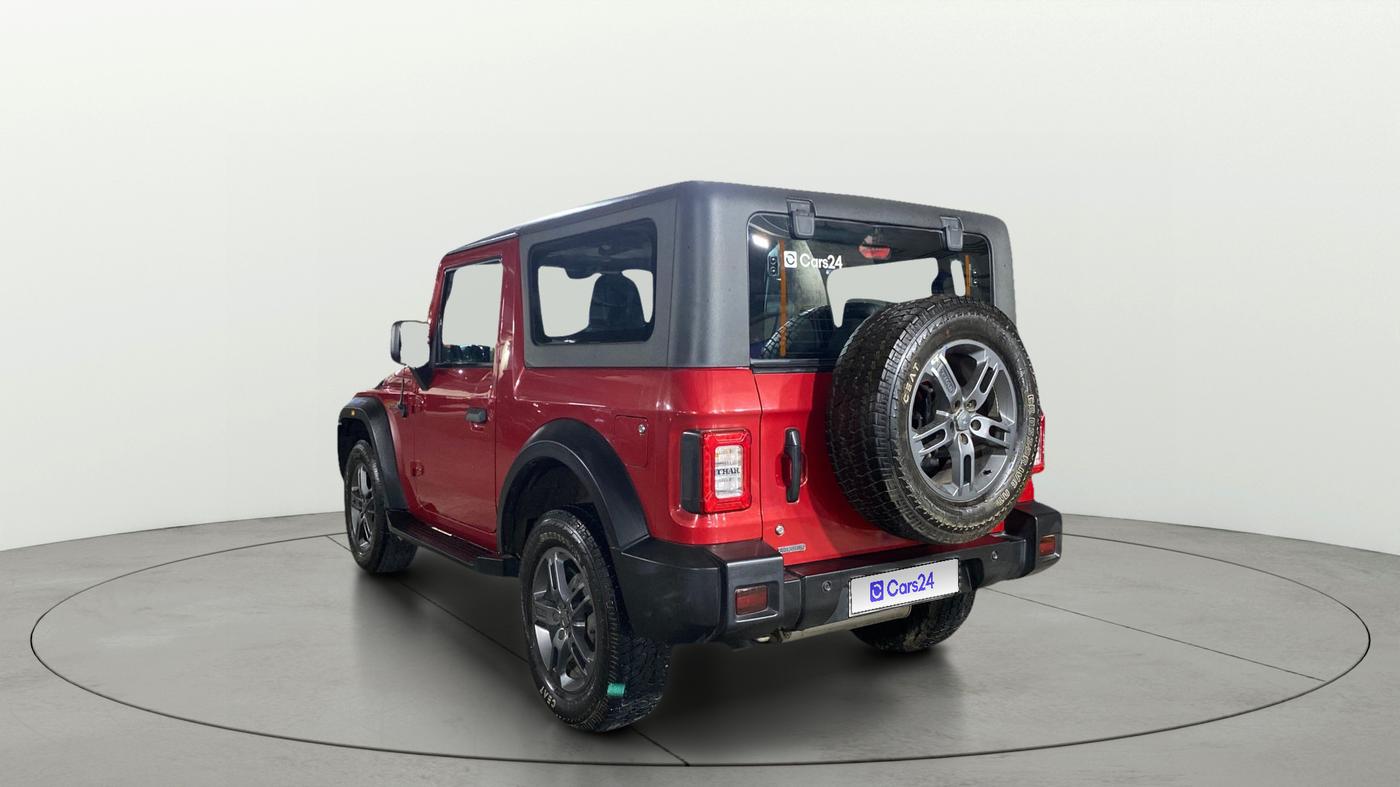 2023 Mahindra Thar LX PETROL HT 4WD AT, Petrol, Automatic, 8,873 km, Left Back Diagonal