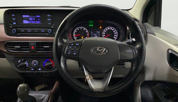 2022 Hyundai AURA S 1.2 CNG, CNG, Manual, 62,265 km, Steering Wheel Close Up