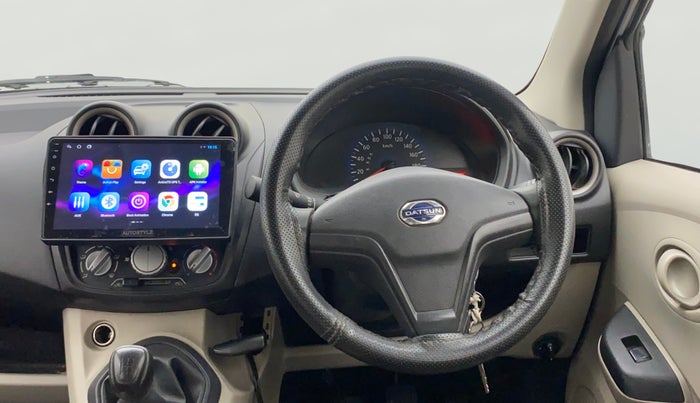 2016 Datsun Go Plus T, Petrol, Manual, 51,215 km, Steering Wheel Close Up