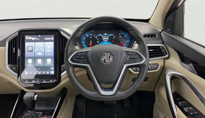 2021 MG HECTOR SHARP 1.5 DCT PETROL, Petrol, Automatic, 12,596 km, Steering Wheel Close Up