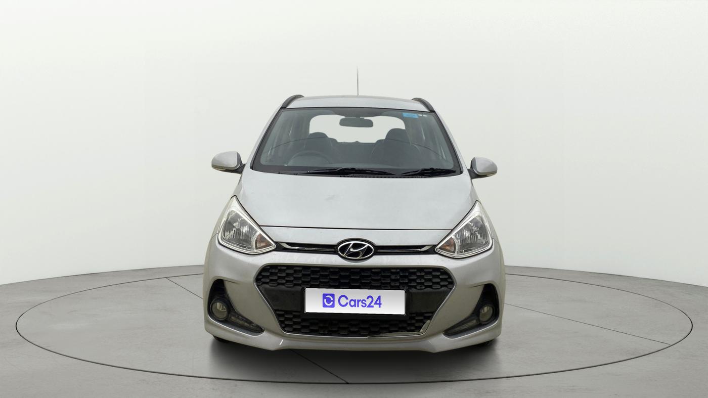 2017 Hyundai Grand i10 SPORTZ (O) AT 1.2 KAPPA VTVT, Petrol, Automatic, 67,117 km, Front